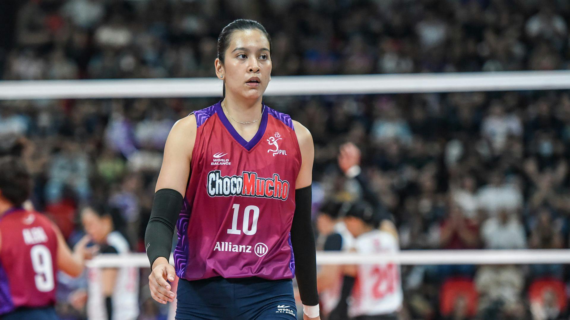 Kat Tolentino continues to battle through auditory condition amid Choco Mucho return for PVL season-opener